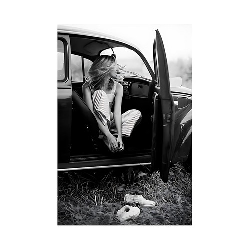 Vintage car black white - vintage,