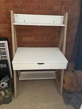 Next White Wooden Home Desk