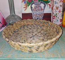 Large Vintage Coiled Weave
