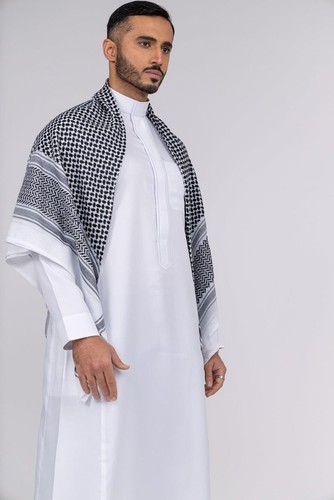 Black and white arab - and,