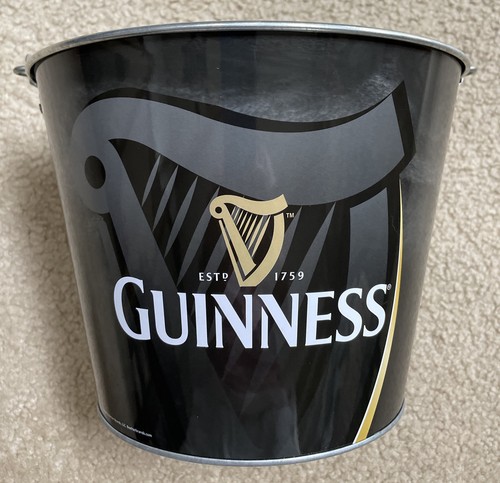 Guinness beer metal ice bucket - ice,