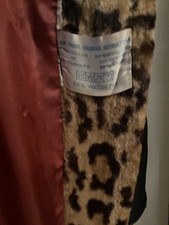Vintage Leopard Print Coat