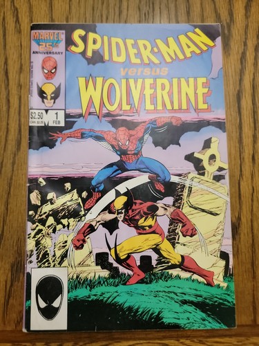 Spider man wolverine - vs., #1