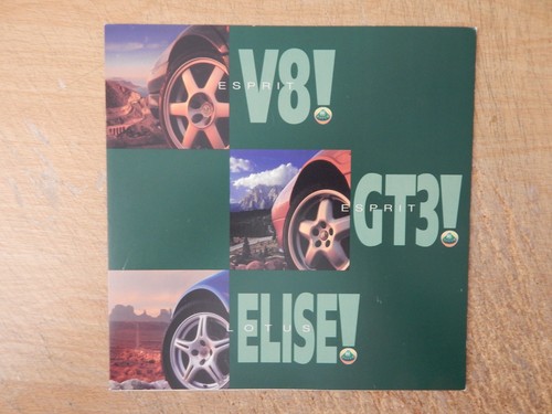 Lotus cars sales brochure - lotus,