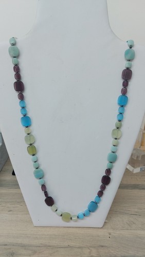 Multi coloured gem - stone, &