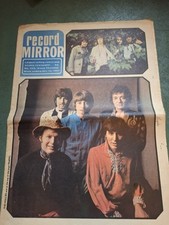 Vintage RECORD MIRROR Magazine 14 OCTOBER 1967 Hollies Traffic Beach Boys Mamas 