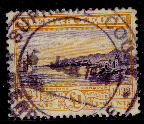 Sierra leone sg180 1 - gv, £1