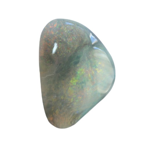 Natural solid semi black - , opal