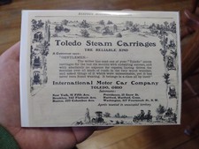 1903 Toledo Steam Carriage