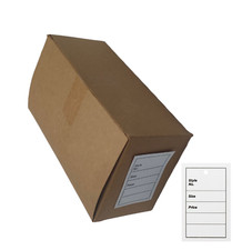 Unstrung Unperforated Clothes/ Garment Reference Stock Ticket/ Tags/ Light Duty