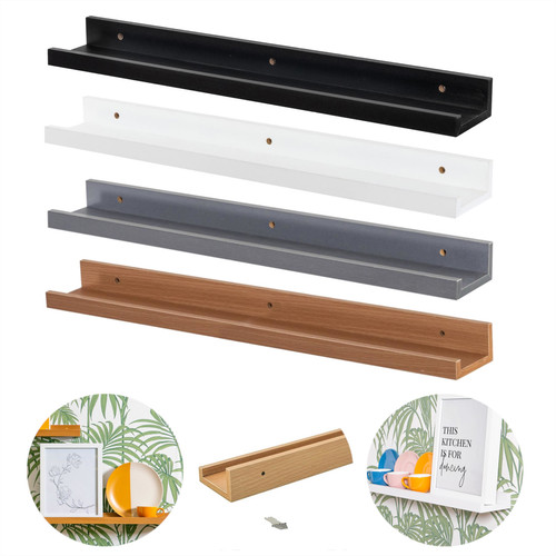 Floating wall shelf picture - floating,