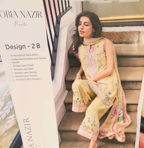 Sobia nazir lawn maria - sobia, b