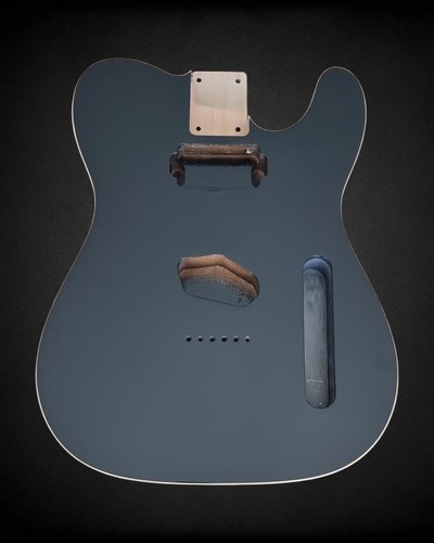 Telecaster body black poly - telecaster,