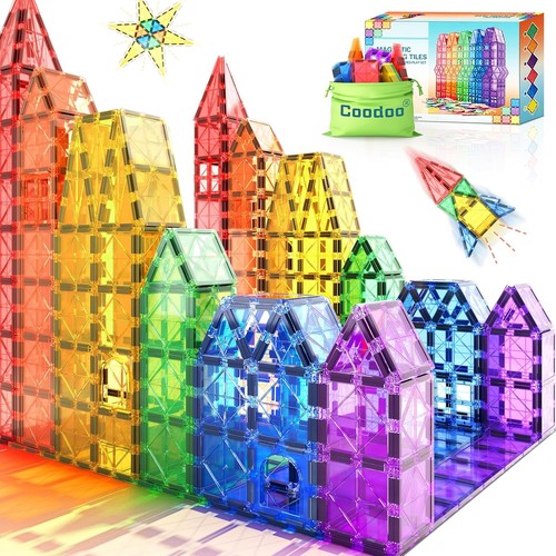 Coodoo magnetic tiles 40pc - magnetic,