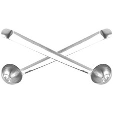  2 Pcs Stainless Steel Olive