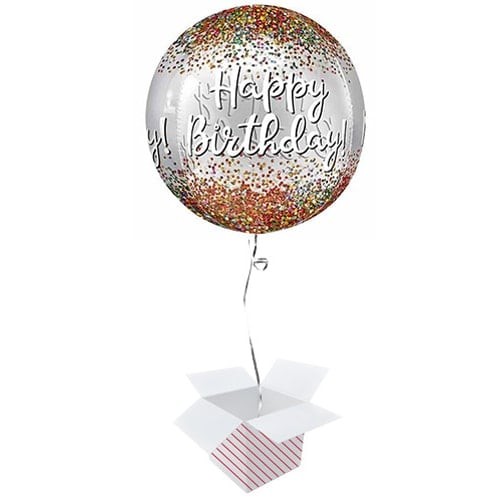 Inflated helium balloon - helium, a