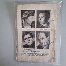 Richard Burton Hand Written