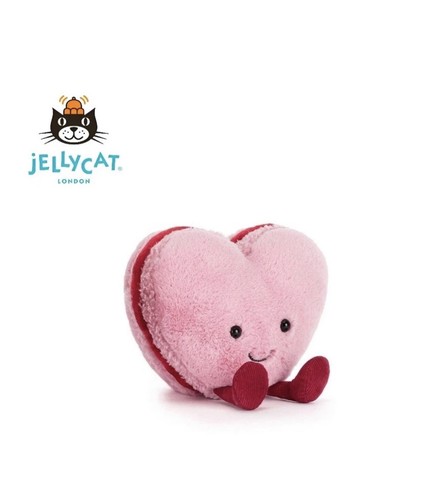 Jellycat colette heart - colette, macaron