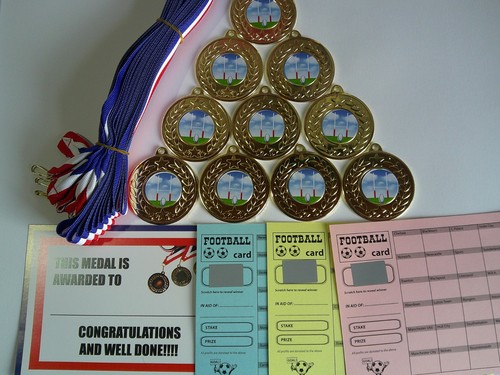Rugby posts medals 50mm - rugby,