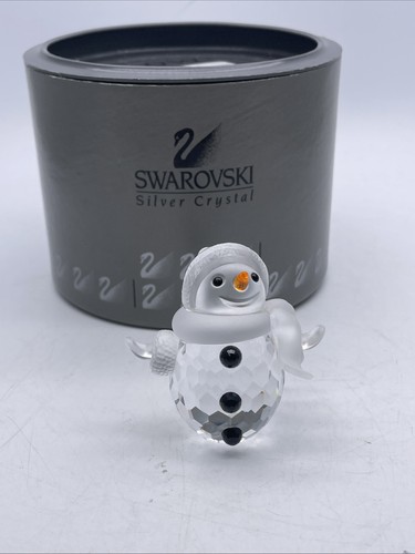 Swarovski crystal snowman - swarovski,