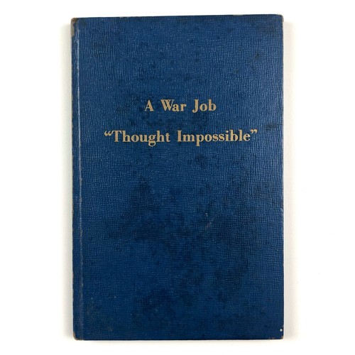 War job thought - war, impossible"