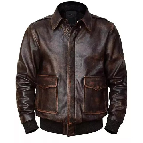 Vintage aviator bomber - a2,