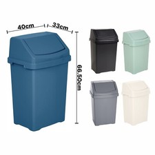 50L Plastic Waste Swing Top