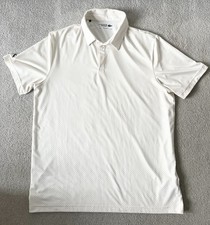 Lacoste Sport Cream Golf Polo Shirt Stretch Men’s XL UV Protection Non Iron LOGO