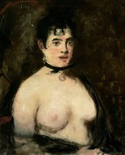 Édouard Manet Signed Oil