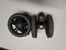 Graco Mosaic Front Wheel Black X2 Pair Spare Replacement Parts Wheels