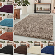 Thick Large Shaggy Rugs Non