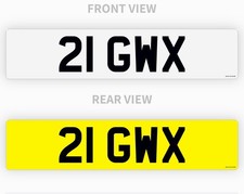 21 GWX Registration Number