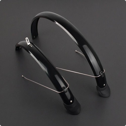 Plastic cycle mudguards glossy - plastic,