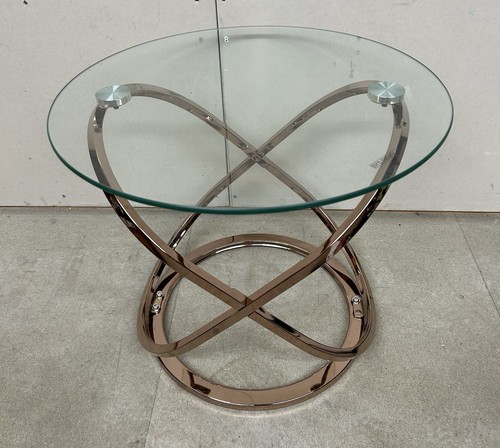 Round abstract tempered glass - round,