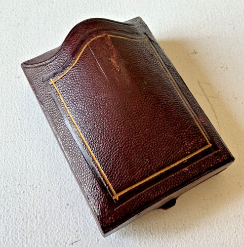 Victorian leather fitted - victorian,