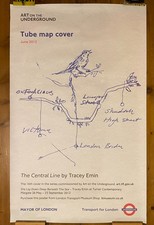 Tracey Emin TfL Tube Map