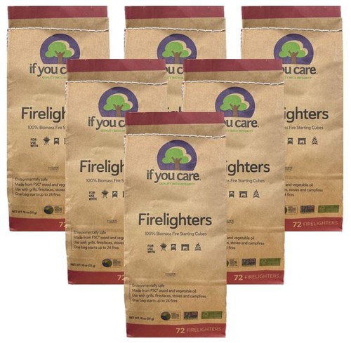100 biomass firelighters - 100%, if