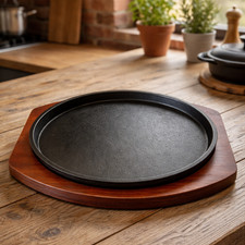 28cm Cast Iron Steak Sizzler