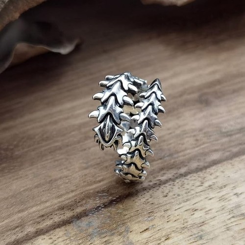 Dragon bone open gothic spine - dragon,