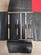 Vintage Moore & Wright Internal Bore Measuring Set Incomplete with Case