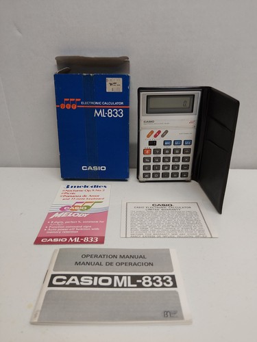Vtg casio 833 - casio, musical
