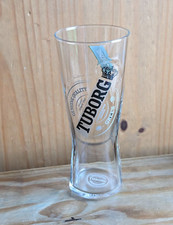 Tuborg lager embossed Pint Glass Brand New