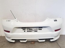 2010-2013 MK1 FL VOLVO C30 R-DESIGN REAR BUMPER WHITE 3 DOOR HATCHBACK