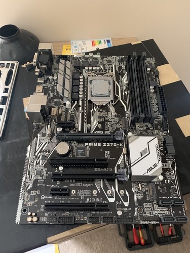 Intel 7600k and asus z270k - intel,