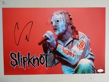 COREY TAYLOR Signed 11x17