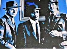 Giclee Print of 3 of Rat Pack on Canvas Mounted on Wood by Sarah Hood