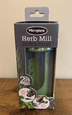 Microplane Herb Mill - 2 in 1 Cuts and Strips - Stainless Steel Blades