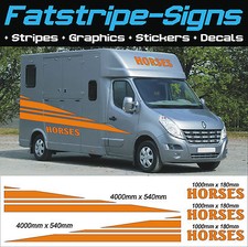 Horse Box Stickers Graphics