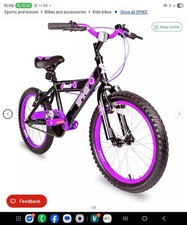 Girls 18 Inches Luna Spike Kids Bike few marks due to packaging