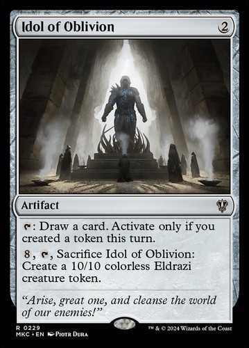 Mtg idol oblivion - ~, of
